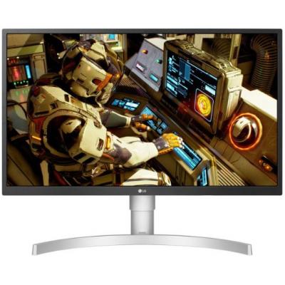 27" White LED IPS Monitor4K UHD Height Adjustable DisplayPort and HDMI